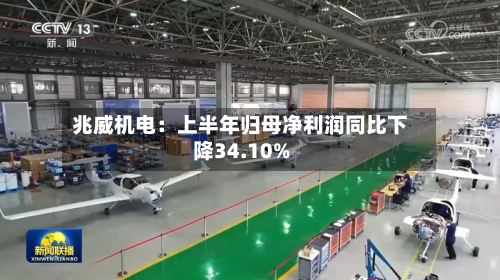 兆威机电:上半年归母净利润同比下降34.10%-第1张图片