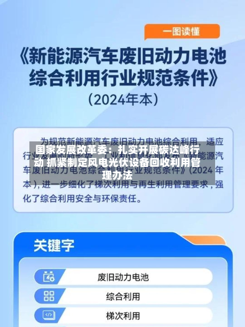 国家发展改革委:扎实开展碳达峰行动 抓紧制定风电光伏设备回收利用管理办法-第2张图片