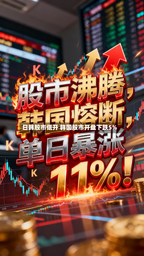 日韩股市低开 韩国股市开盘下跌5%